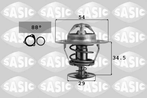 Sasic 9000074 - Termostats, Dzesēšanas šķidrums ps1.lv