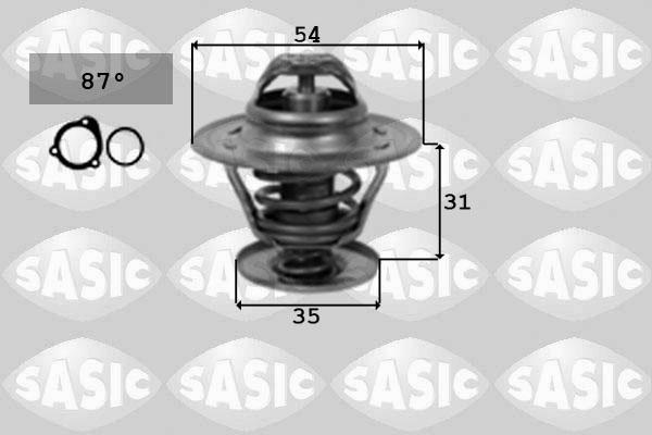 Sasic 9000161 - Termostats, Dzesēšanas šķidrums ps1.lv