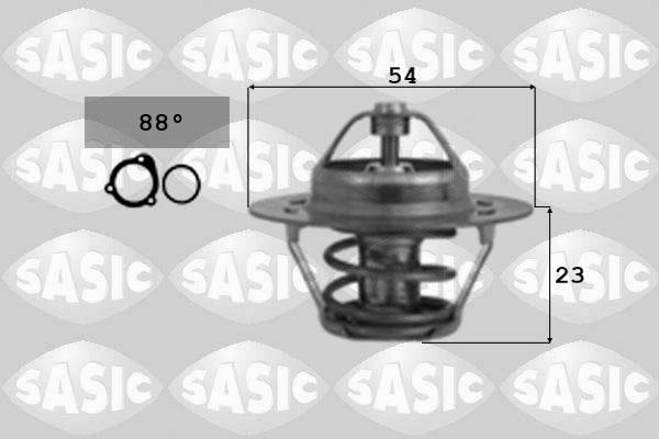 Sasic 9000131 - Termostats, Dzesēšanas šķidrums ps1.lv