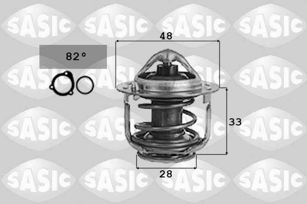 Sasic 9000126 - Termostats, Dzesēšanas šķidrums ps1.lv