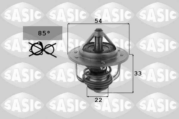 Sasic 9000122 - Termostats, Dzesēšanas šķidrums ps1.lv