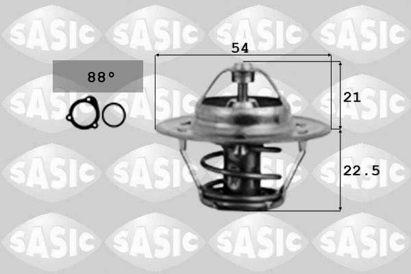 Sasic 9000391 - Termostats, Dzesēšanas šķidrums ps1.lv