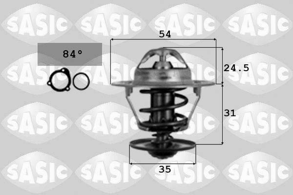 Sasic 9000393 - Termostats, Dzesēšanas šķidrums ps1.lv