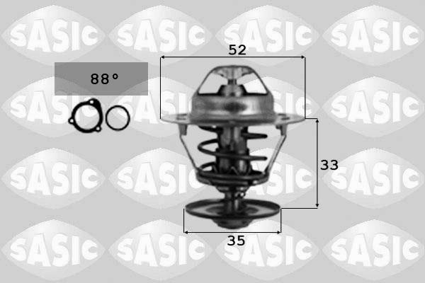 Sasic 9000347 - Termostats, Dzesēšanas šķidrums ps1.lv