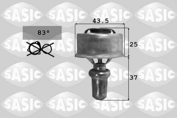 Sasic 9000314 - Termostats, Dzesēšanas šķidrums ps1.lv