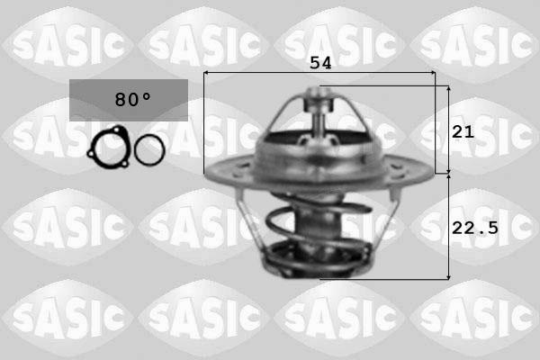 Sasic 9000318 - Termostats, Dzesēšanas šķidrums ps1.lv