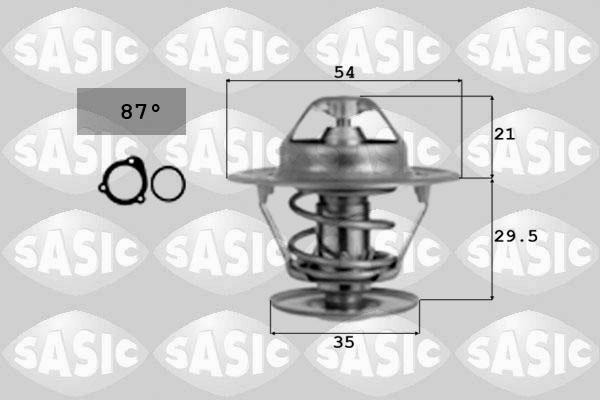 Sasic 9000387 - Termostats, Dzesēšanas šķidrums ps1.lv