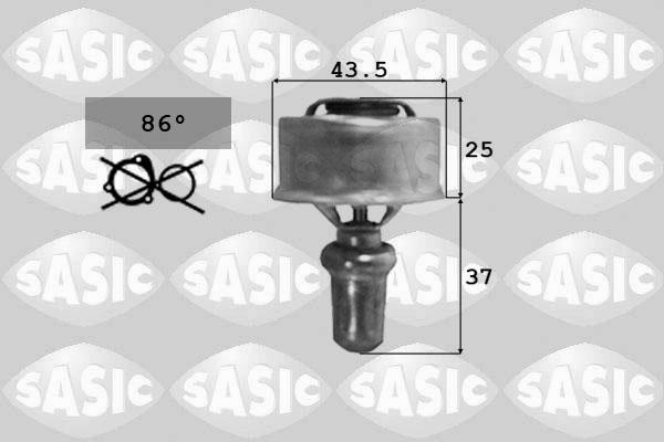 Sasic 9000322 - Termostats, Dzesēšanas šķidrums ps1.lv