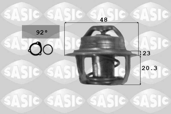 Sasic 9000295 - Termostats, Dzesēšanas šķidrums ps1.lv