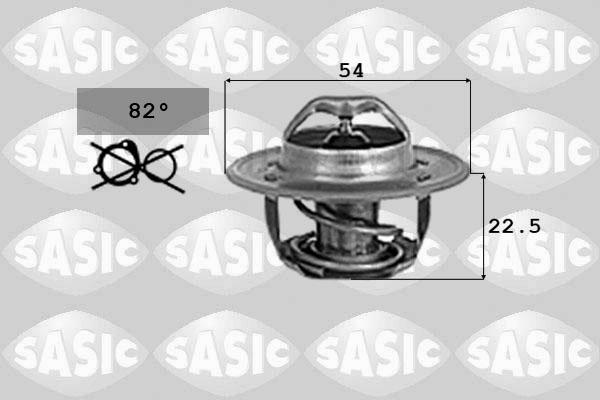 Sasic 9000726 - Termostats, Dzesēšanas šķidrums ps1.lv