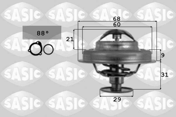 Sasic 4000359 - Termostats, Dzesēšanas šķidrums ps1.lv