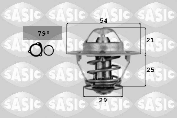 Sasic 4000366 - Termostats, Dzesēšanas šķidrums ps1.lv