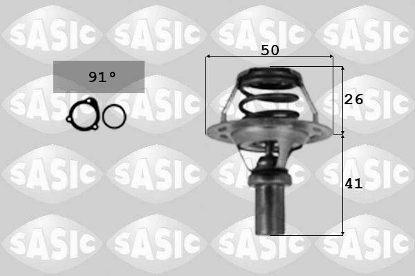 Sasic 4000361 - Termostats, Dzesēšanas šķidrums ps1.lv