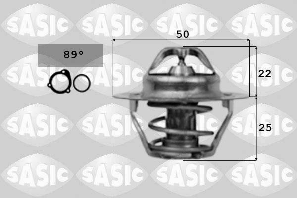 Sasic 4000363 - Termostats, Dzesēšanas šķidrums ps1.lv