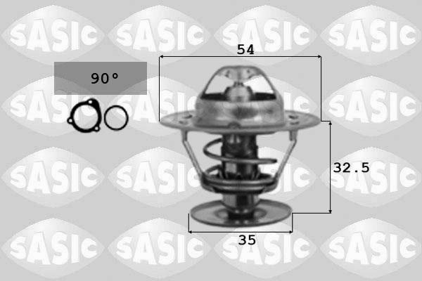 Sasic 4000374 - Termostats, Dzesēšanas šķidrums ps1.lv