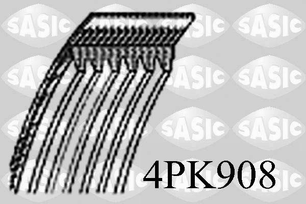 Sasic 4PK908 - Ķīļrievu siksna ps1.lv