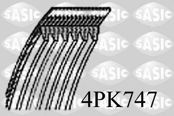 Sasic 4PK747 - Ķīļrievu siksna ps1.lv