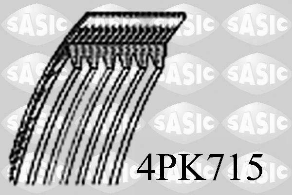 Sasic 4PK715 - Ķīļrievu siksna ps1.lv