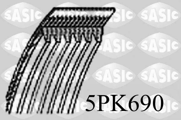 Sasic 5PK690 - Ķīļrievu siksna ps1.lv