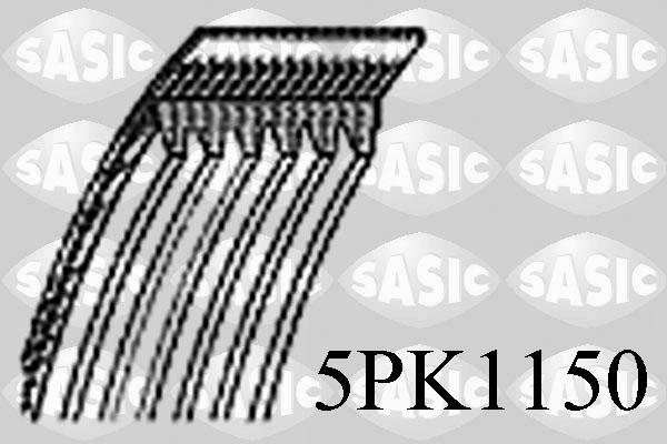 Sasic 5PK1150 - Ķīļrievu siksna ps1.lv