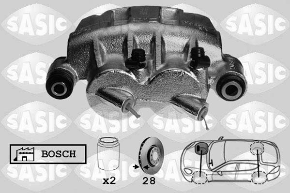 Sasic 6504031 - Bremžu suports ps1.lv