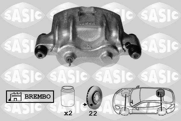 Sasic 6506040 - Bremžu suports ps1.lv