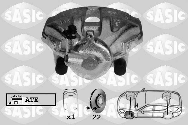 Sasic 6506050 - Bremžu suports ps1.lv