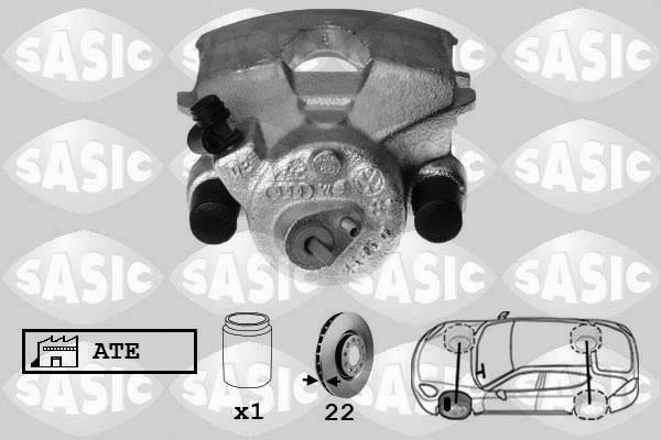 Sasic 6506004 - Bremžu suports ps1.lv