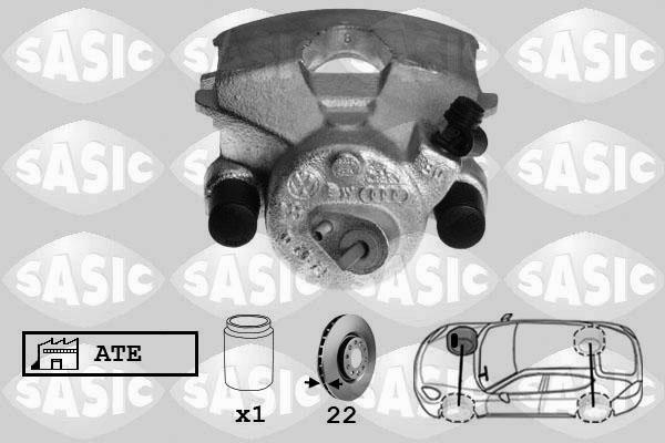 Sasic 6506005 - Bremžu suports ps1.lv