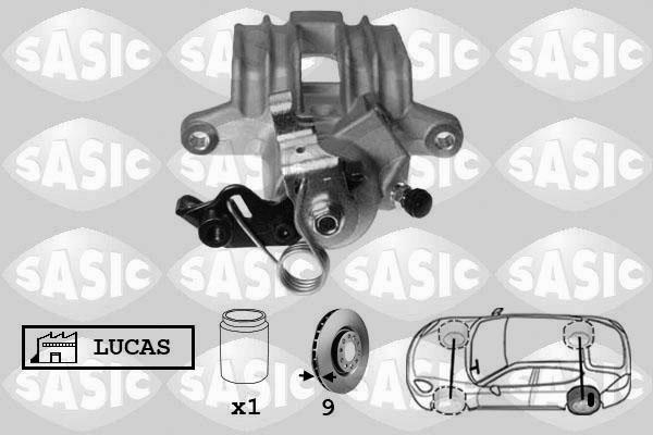 Sasic 6506008 - Bremžu suports ps1.lv