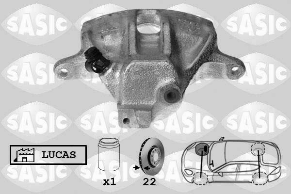 Sasic 6506019 - Bremžu suports ps1.lv