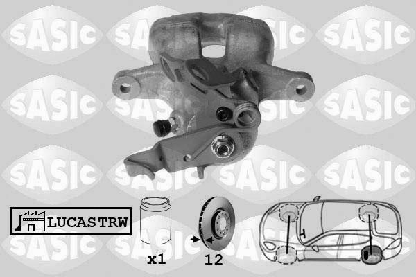 Sasic 6506192 - Bremžu suports ps1.lv