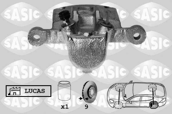 Sasic 6506154 - Bremžu suports ps1.lv