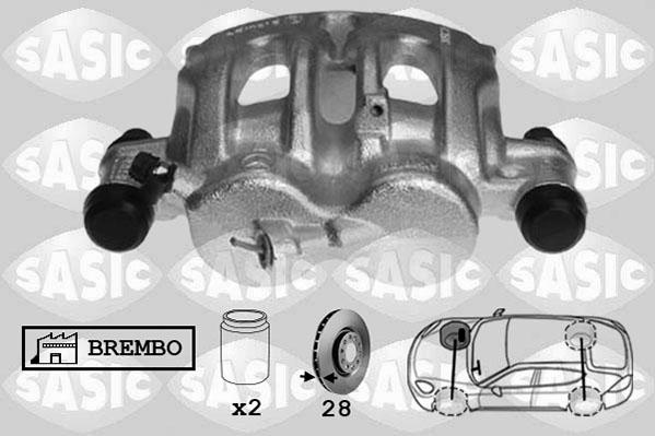 Sasic 6506185 - Bremžu suports ps1.lv