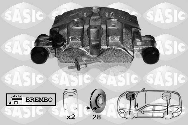 Sasic 6506173 - Bremžu suports ps1.lv