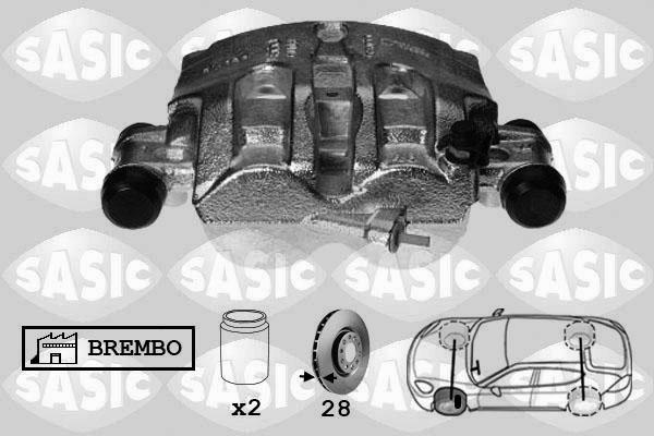 Sasic 6506172 - Bremžu suports ps1.lv