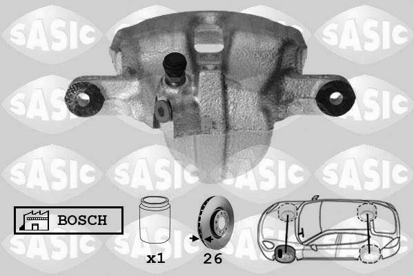 Sasic 6500054 - Bremžu suports ps1.lv