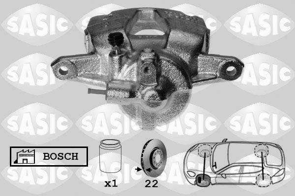 Sasic 6500038 - Bremžu suports ps1.lv