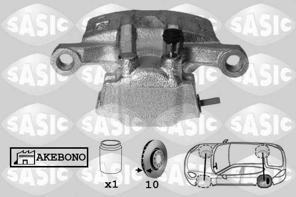 Sasic 6500026 - Bremžu suports ps1.lv