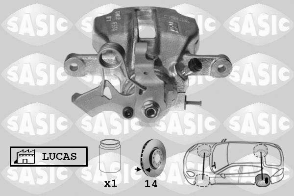 Sasic 6500076 - Bremžu suports ps1.lv