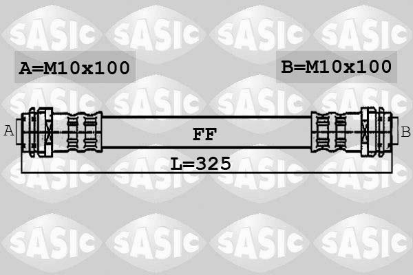 Sasic 6606085 - Bremžu šļūtene ps1.lv