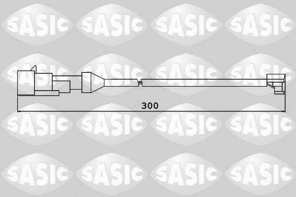 Sasic 6236004 - Indikators, Bremžu uzliku nodilums ps1.lv