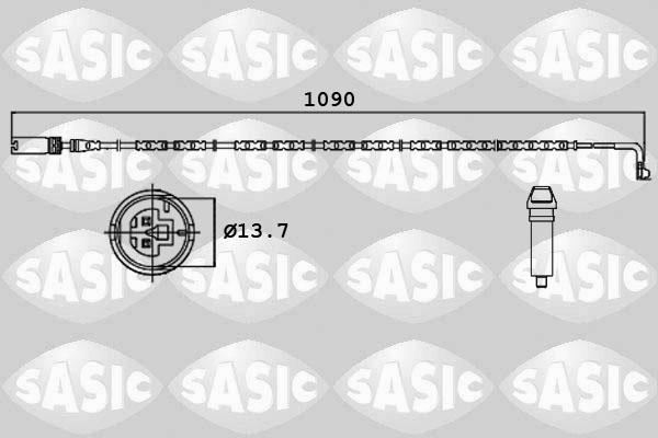Sasic 6236001 - Indikators, Bremžu uzliku nodilums ps1.lv
