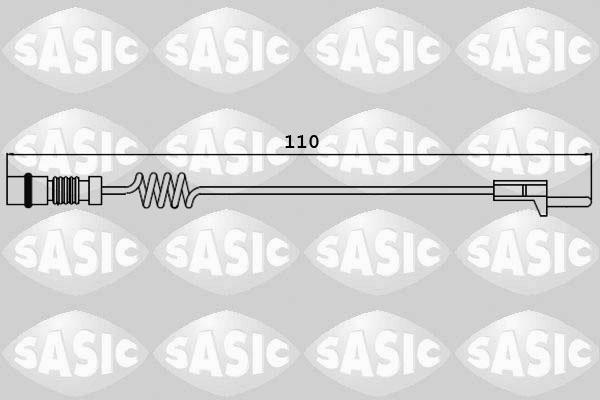 Sasic 6236017 - Indikators, Bremžu uzliku nodilums ps1.lv