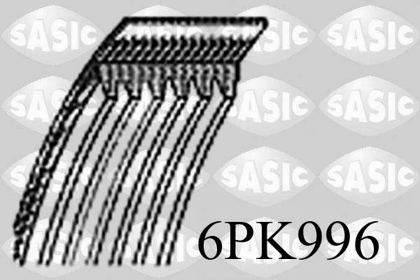 Sasic 6PK996 - Ķīļrievu siksna ps1.lv