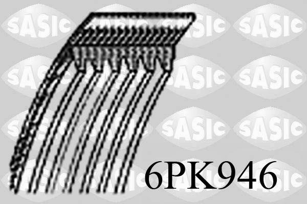 Sasic 6PK946 - Ķīļrievu siksna ps1.lv