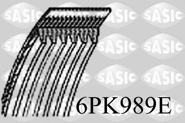 Sasic 6PK989E - Ķīļrievu siksna ps1.lv