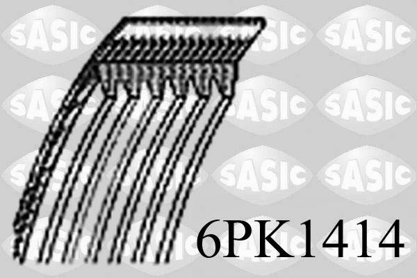 Sasic 6PK1414 - Ķīļrievu siksna ps1.lv