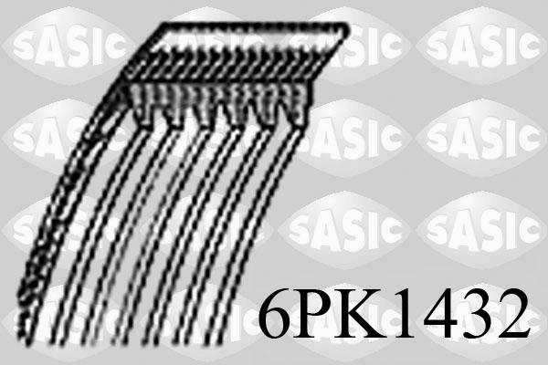 Sasic 6PK1432 - Ķīļrievu siksna ps1.lv