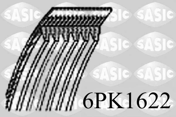 Sasic 6PK1622 - Ķīļrievu siksna ps1.lv